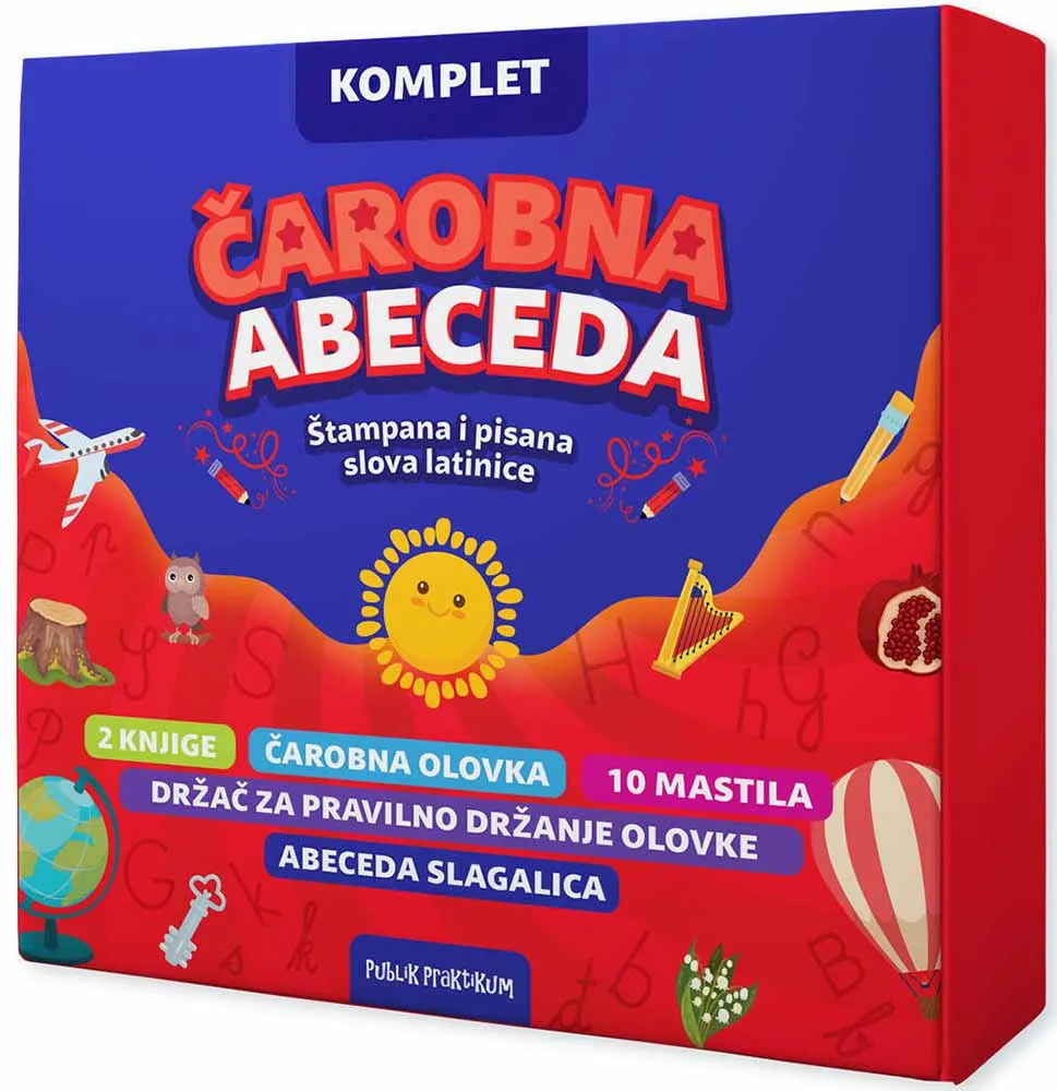 ČAROBNA ABECEDA - KOMPLET 