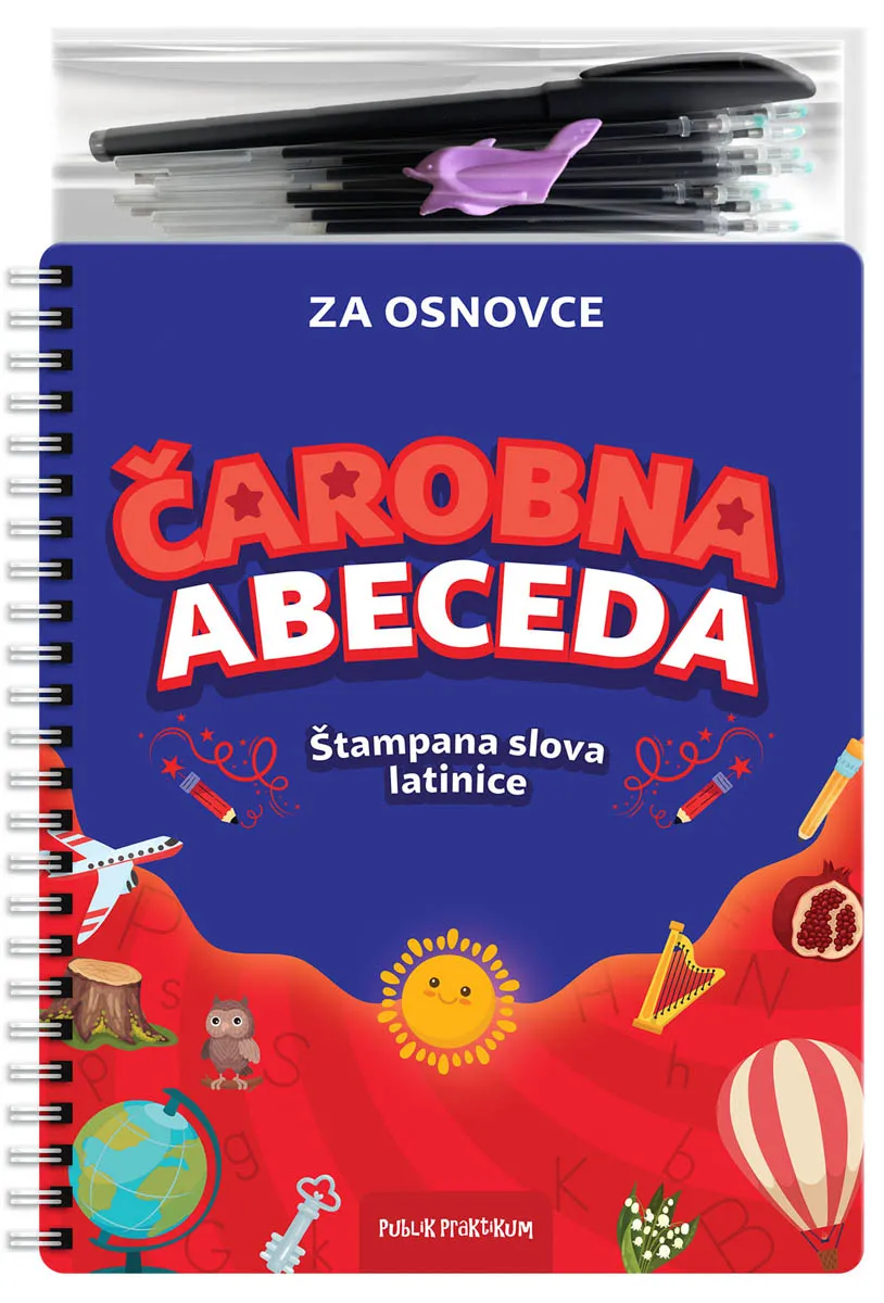 ČAROBNA ABECEDA - ŠTAMPANA SLOVA LATINICE 