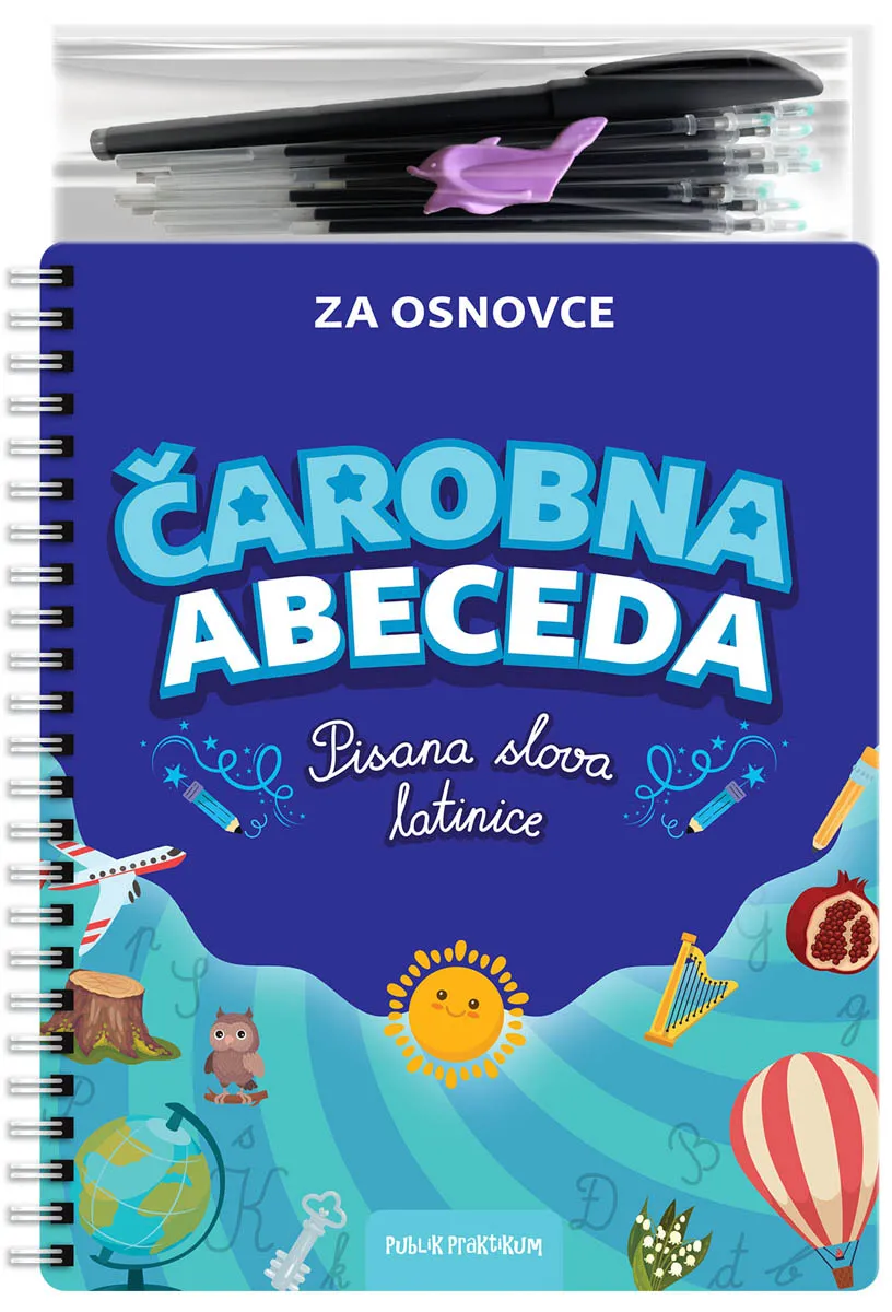 ČAROBNA ABECEDA - PISANA SLOVA LATINICE 
