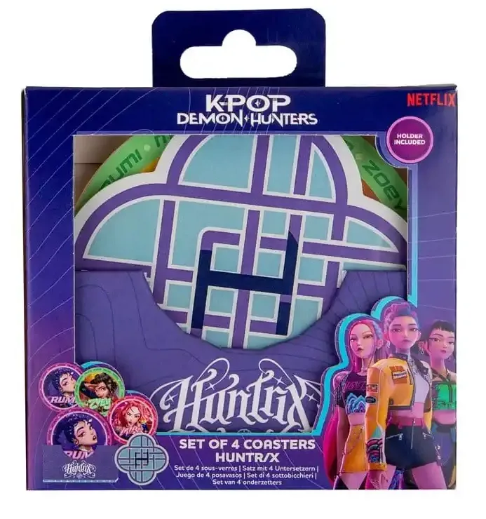 Podmetači za čaše K-POP DEMON HUNTERS 