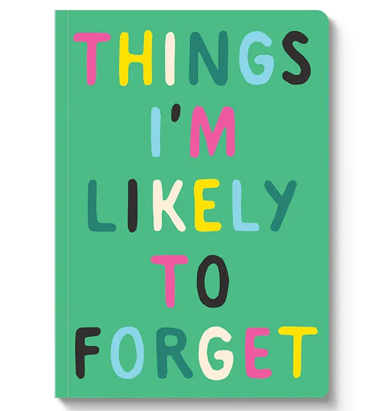 Notes A5 THINGS I'M LIKELY TO FORGET 