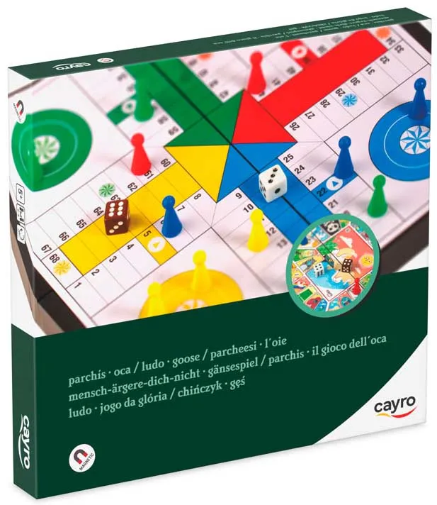CAYRO igra MAGNETIC PARCHEESI - GOOSE