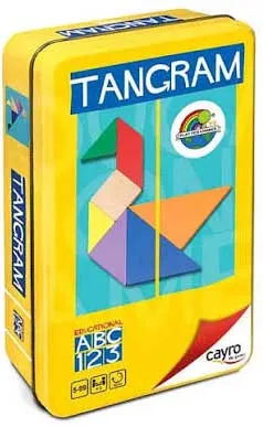 CAYRO igra TANGRAM u metalnoj kutiji