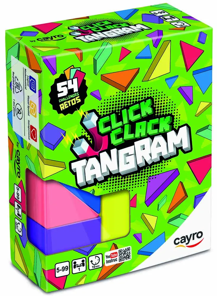 IQ puzzle CLICK CLACK TANGRAM 