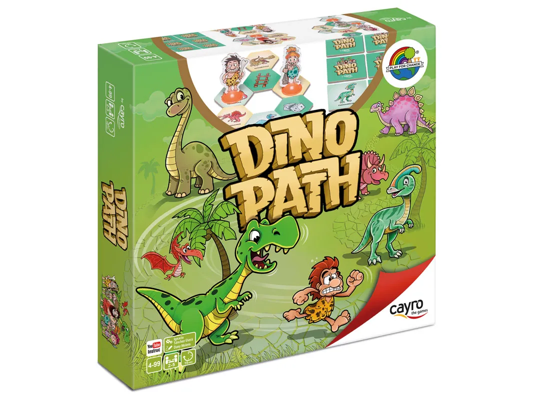 Dečija društvena igra DINO PATH 