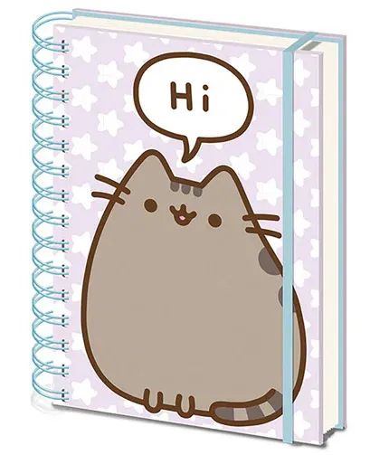 Notes A5  sa spiralom TP PUSHEEN SAYS HI 