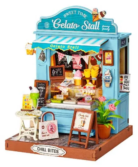 3D puzzle GELATO STALL 