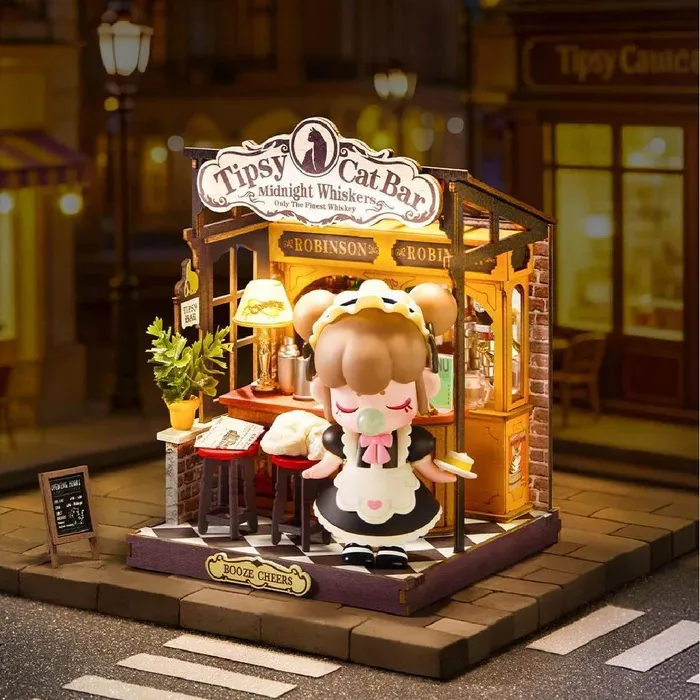 3D puzzle TIPSY CAT BAR 