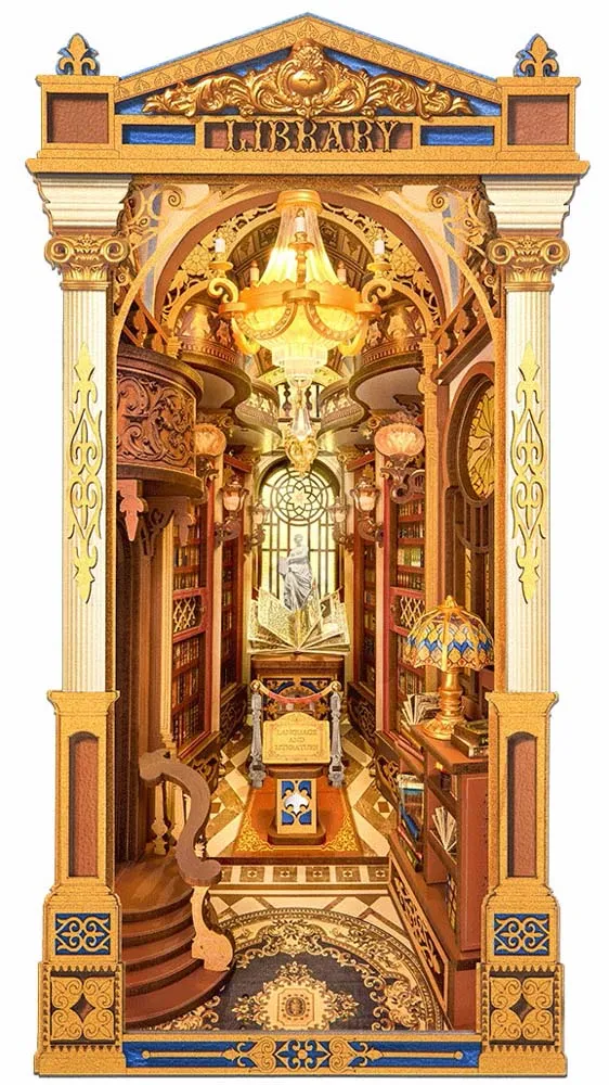3D puzzle BIBLIOTEKA ČUDA - 258 delova 
