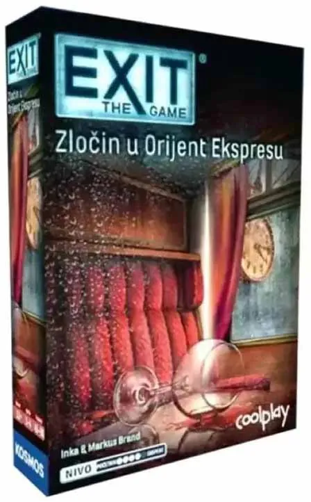Društvena igra EXIT: ZLOČIN U ORIJENT EKSPRESU