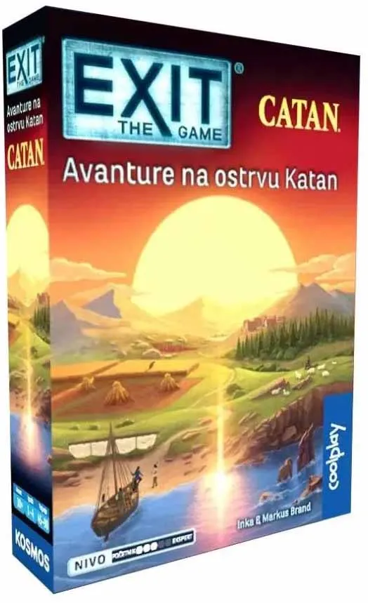 Društvena igra EXIT CATAN - Avanture na ostrvu Katan