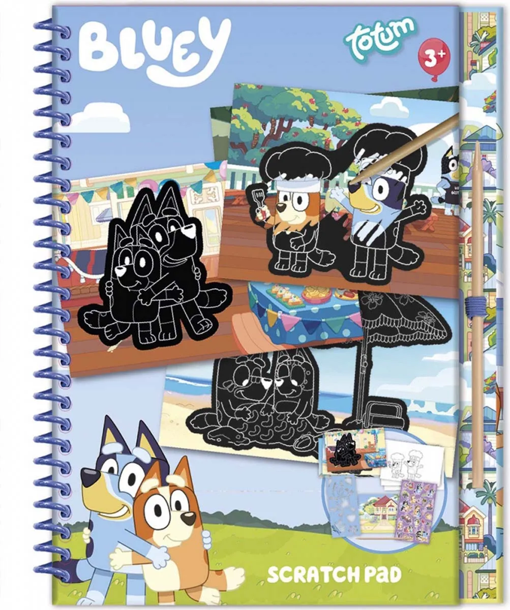 Scratch book BLUEY 