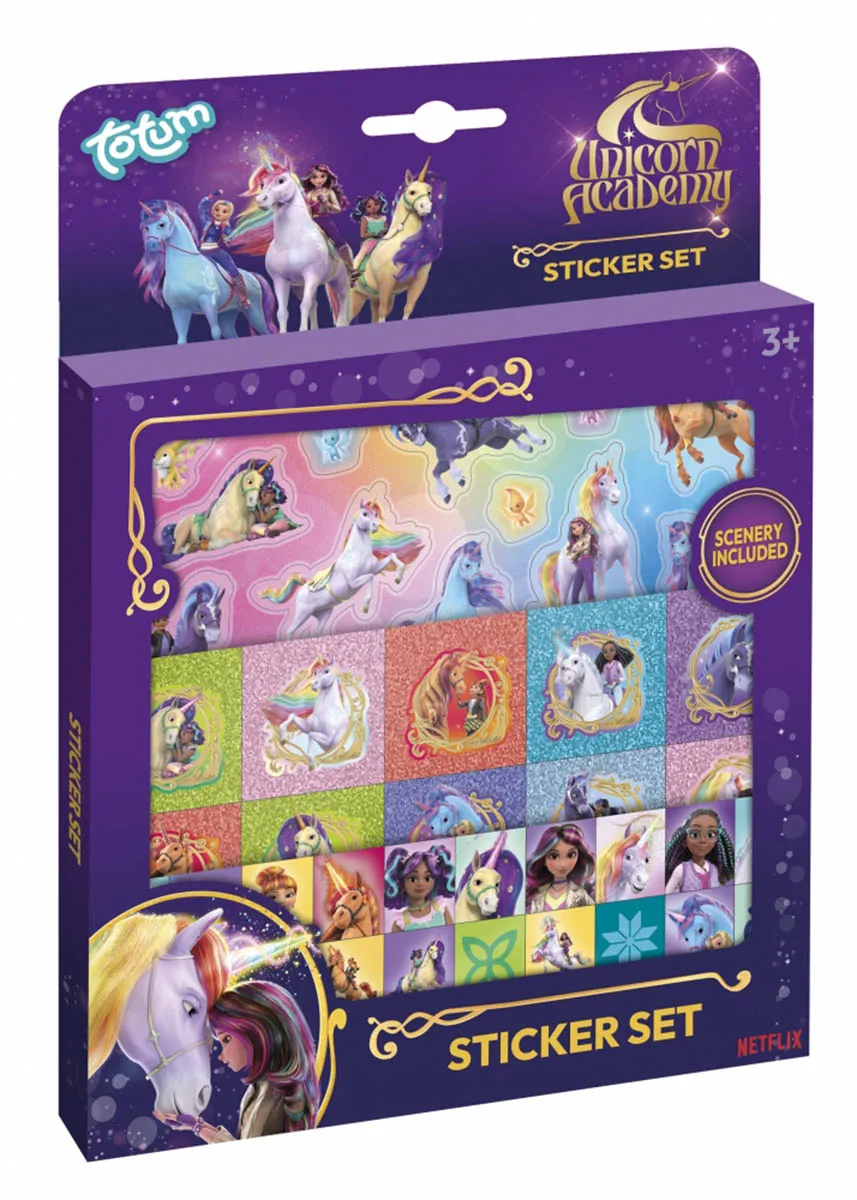 Set stikera UNICORN ACADEMY