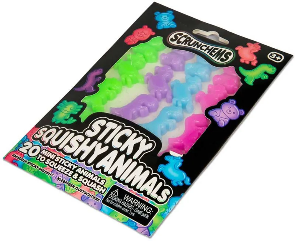 Antistres igračka STICKY SQUISHY ANIMALS 