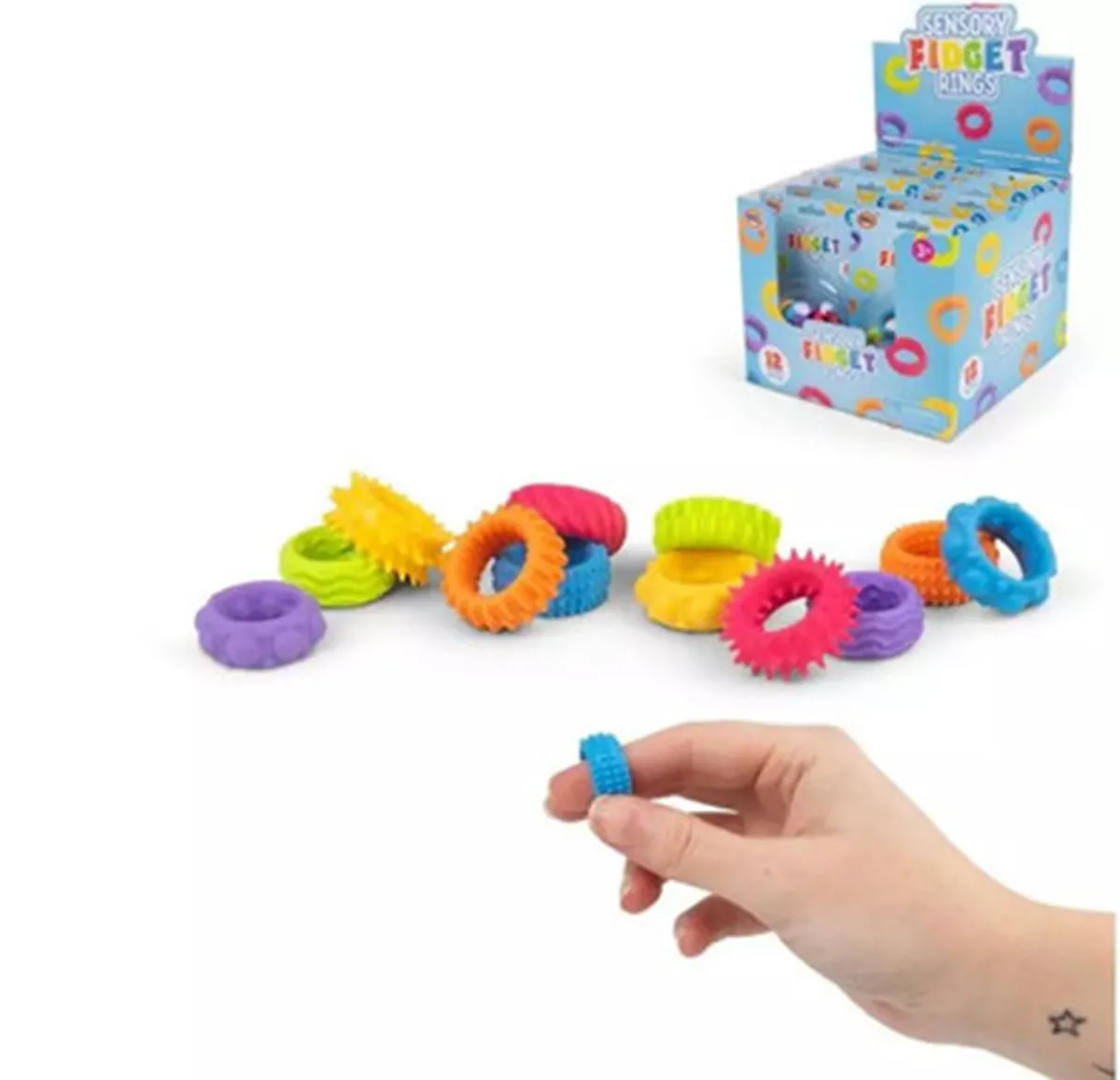 Antistres igračka FIDGET RINGS