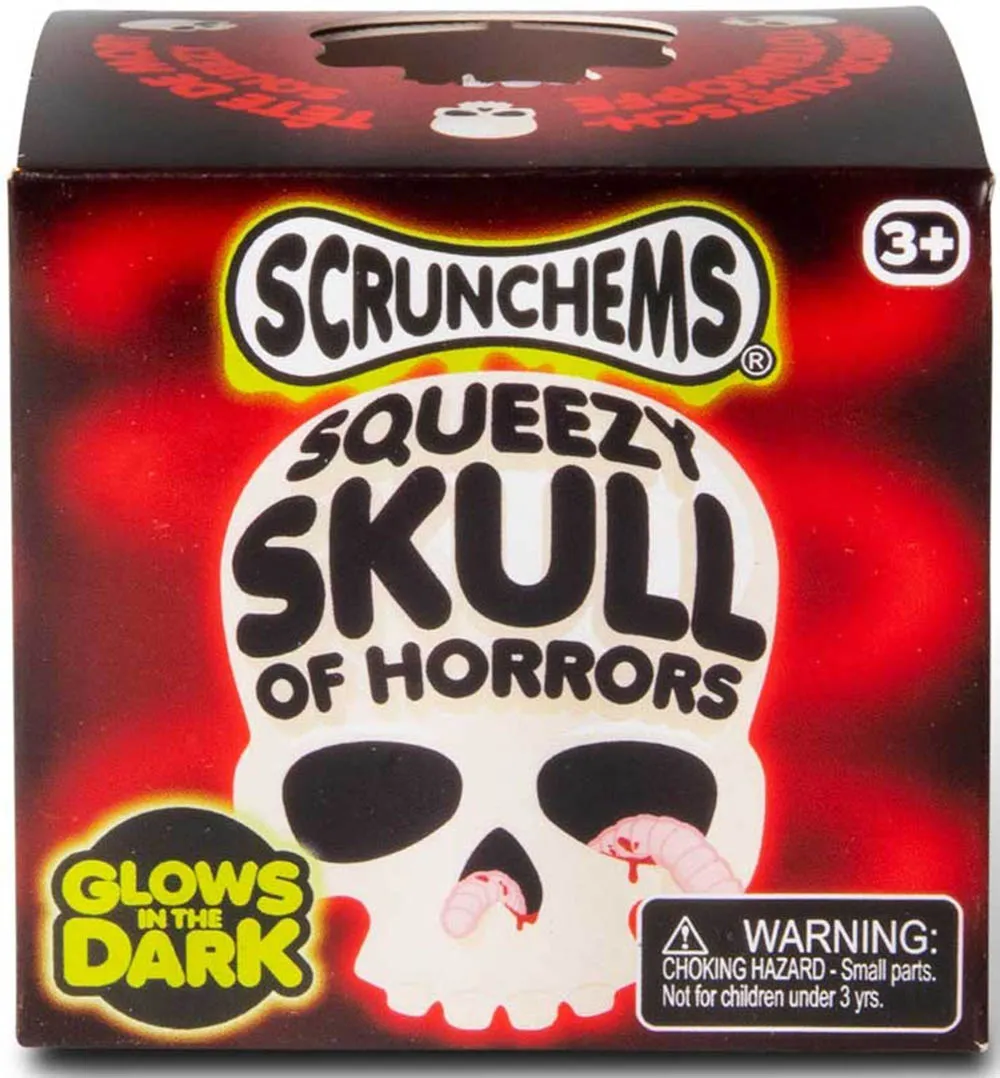 Antistres igračka SKULL OF HORRORS