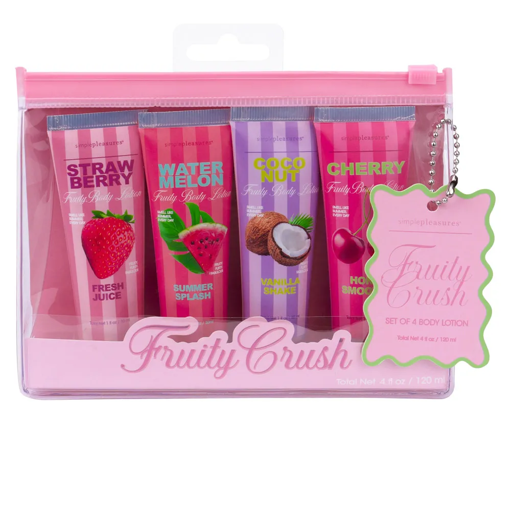 Set 4 losiona za telo FRUITY CRUSH