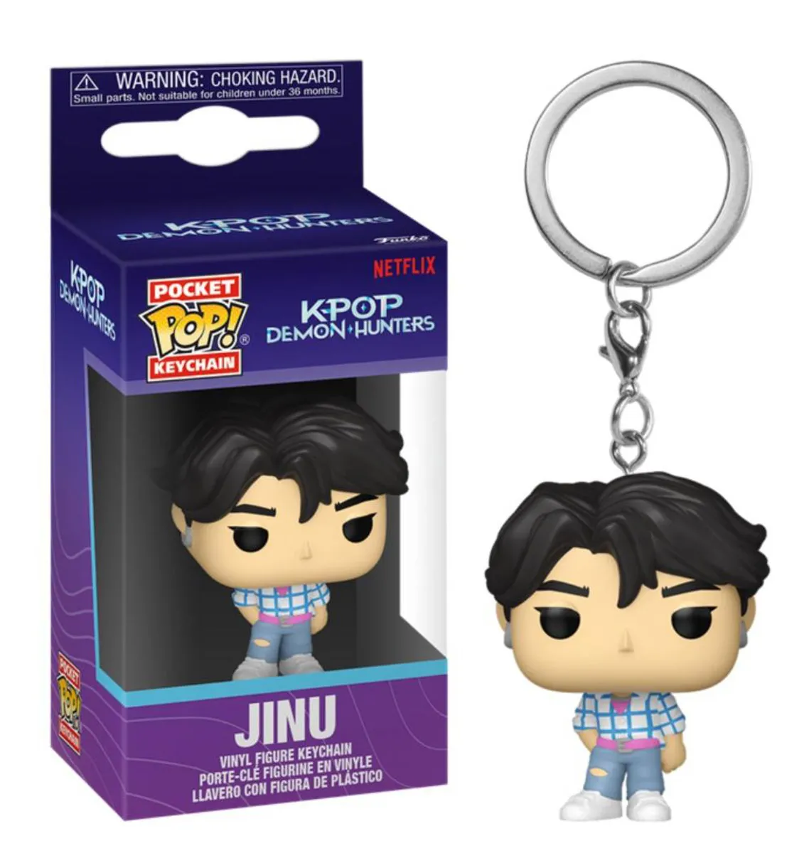 FUNKO POP! KEYCHAIN KPOP DEMON HUNTERS: JINU 