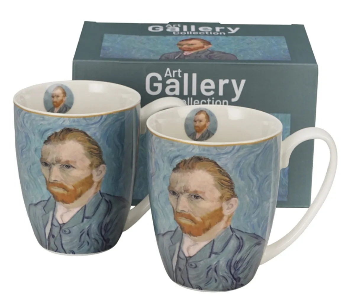 Set dve šolje PORTRAIT OF V. VAN GOGH 2x360ml 
