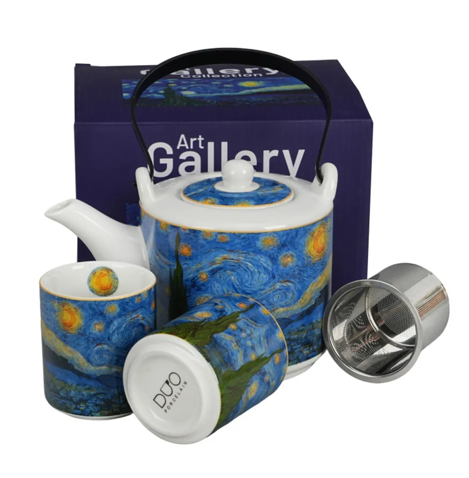 Set čajnik i dve šoljice STARRY NIGHT