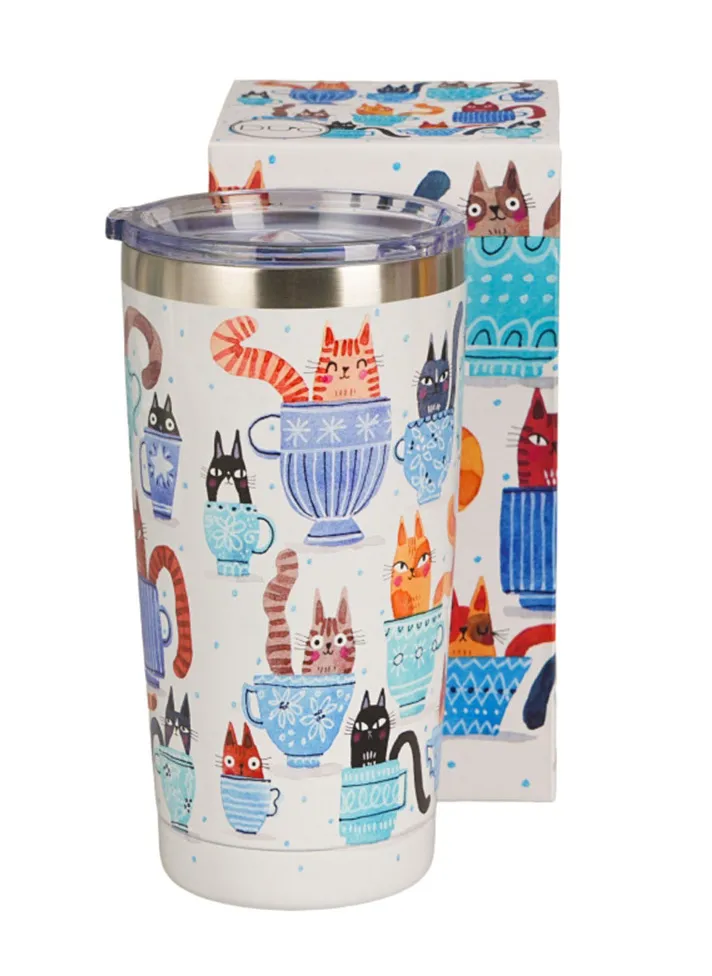 Termos šolja TEACUP CATS 600ml 