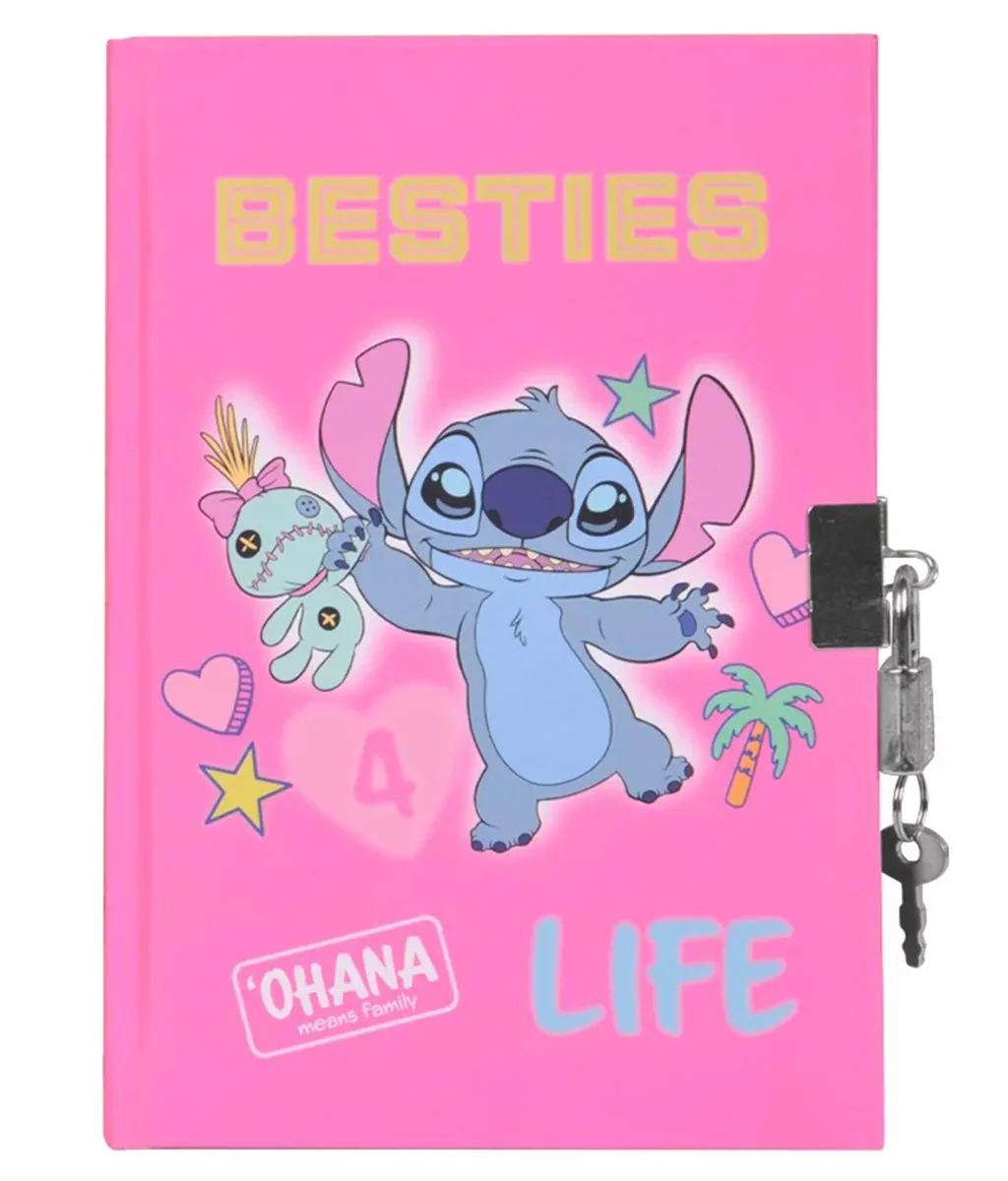 Notes na linije A5 sa ključem STITCH BESTIES LIFE