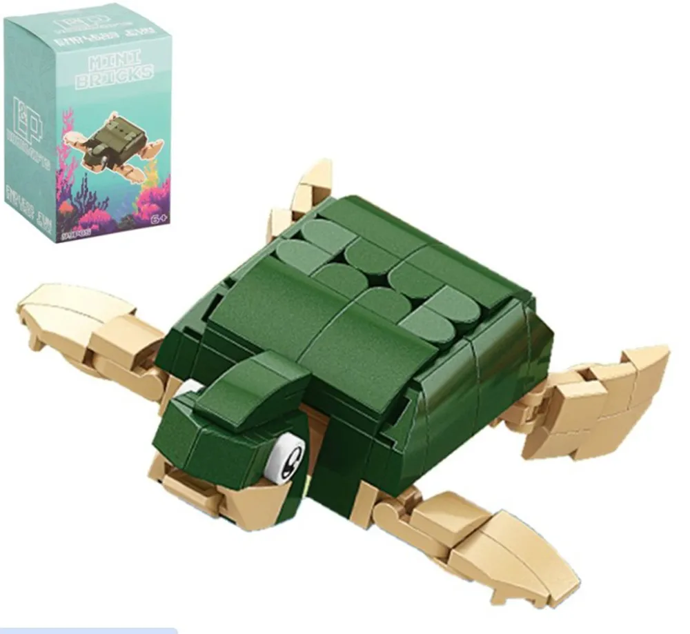 Kreativni set mini kockica KORNJAČA 