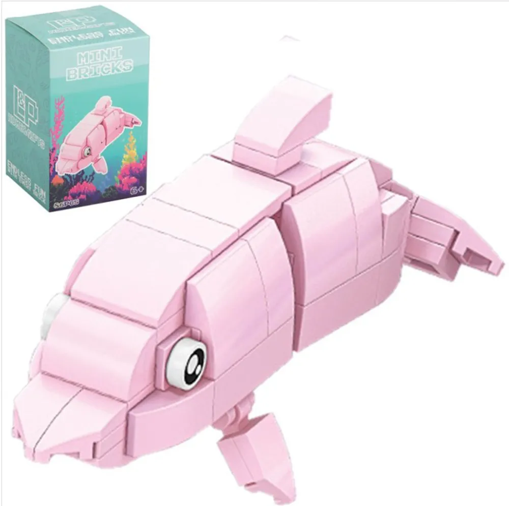 Kreativni set mini kockica DELFIN