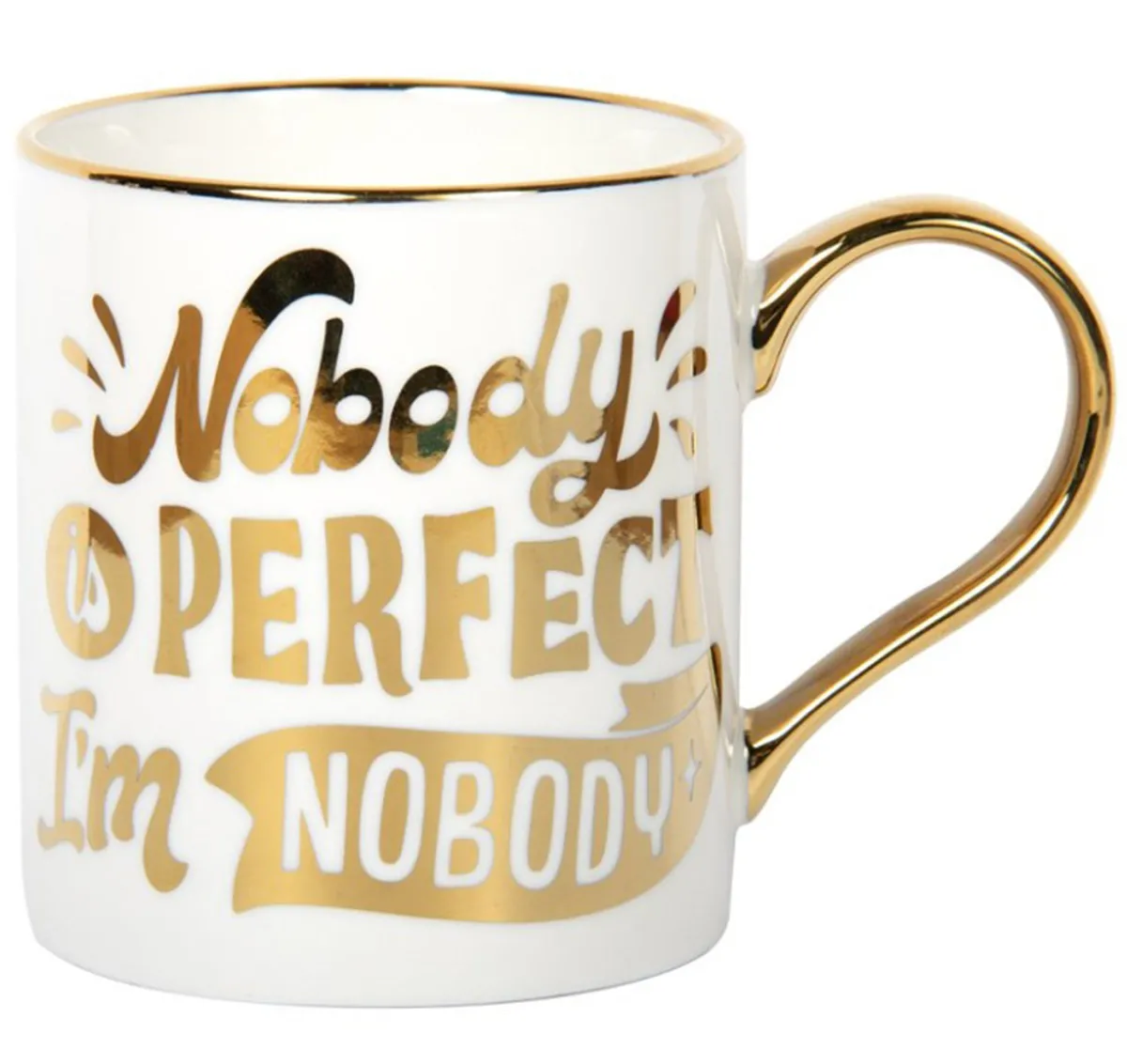 Šolja NOBODY PERFECT 300ml