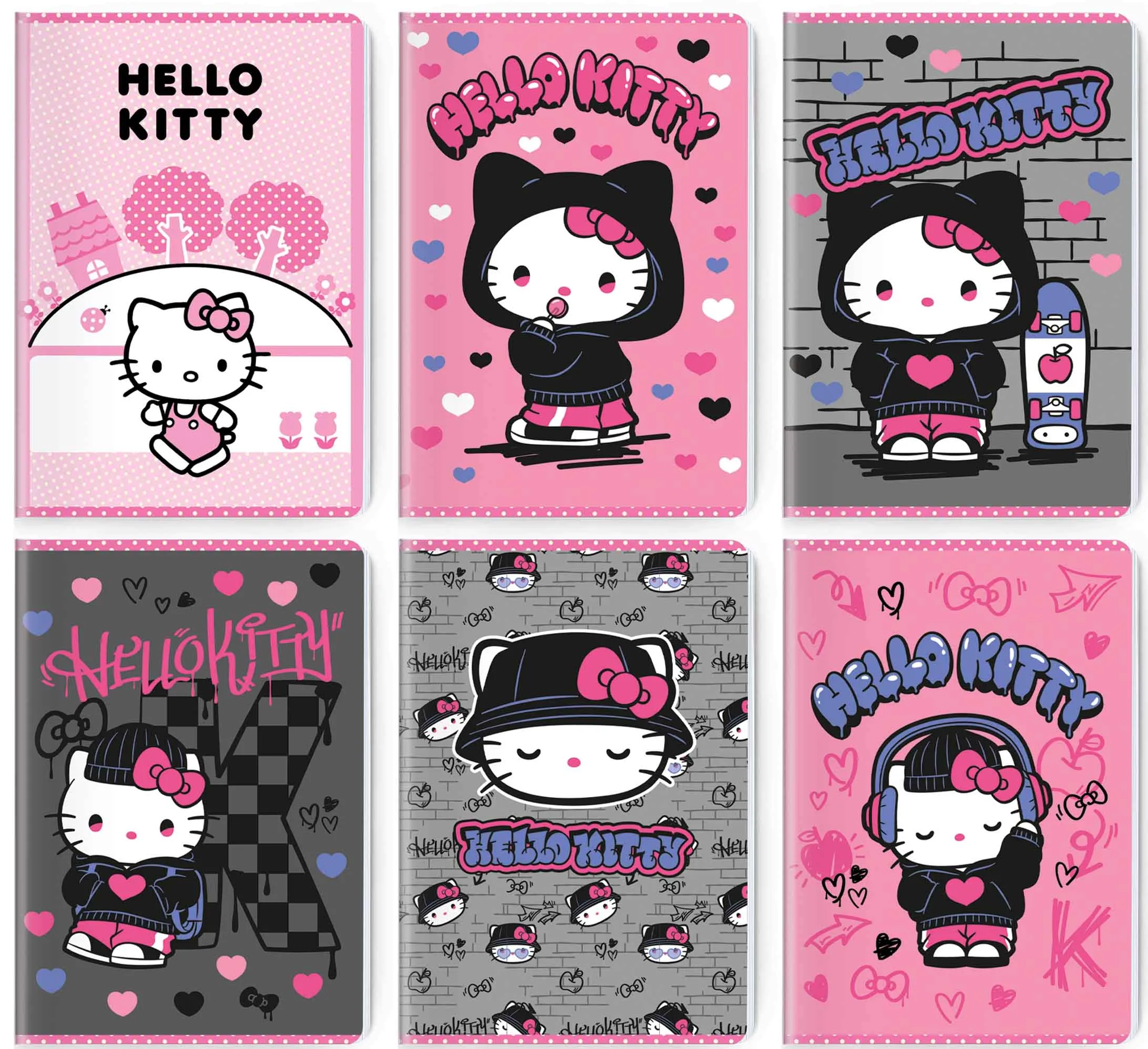 SVESKA PREMIUM A4 DIKTO 52L HELLO KITTY 2633 