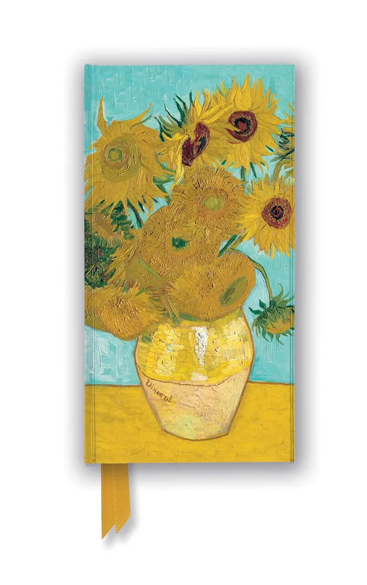 Notes SUNFLOWERS 15x8cm