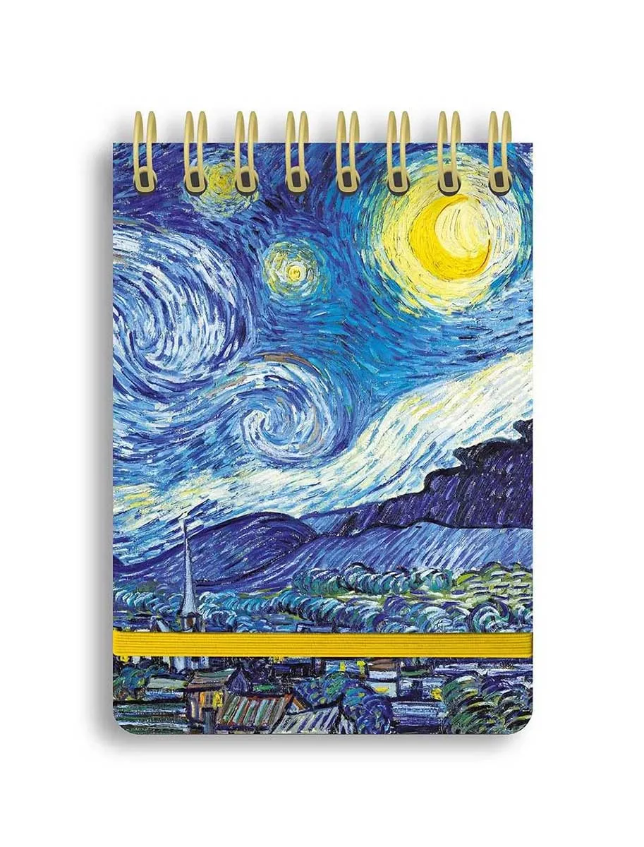 Džepni notes sa spiralom THE STARRY NIGHT 14x11cm