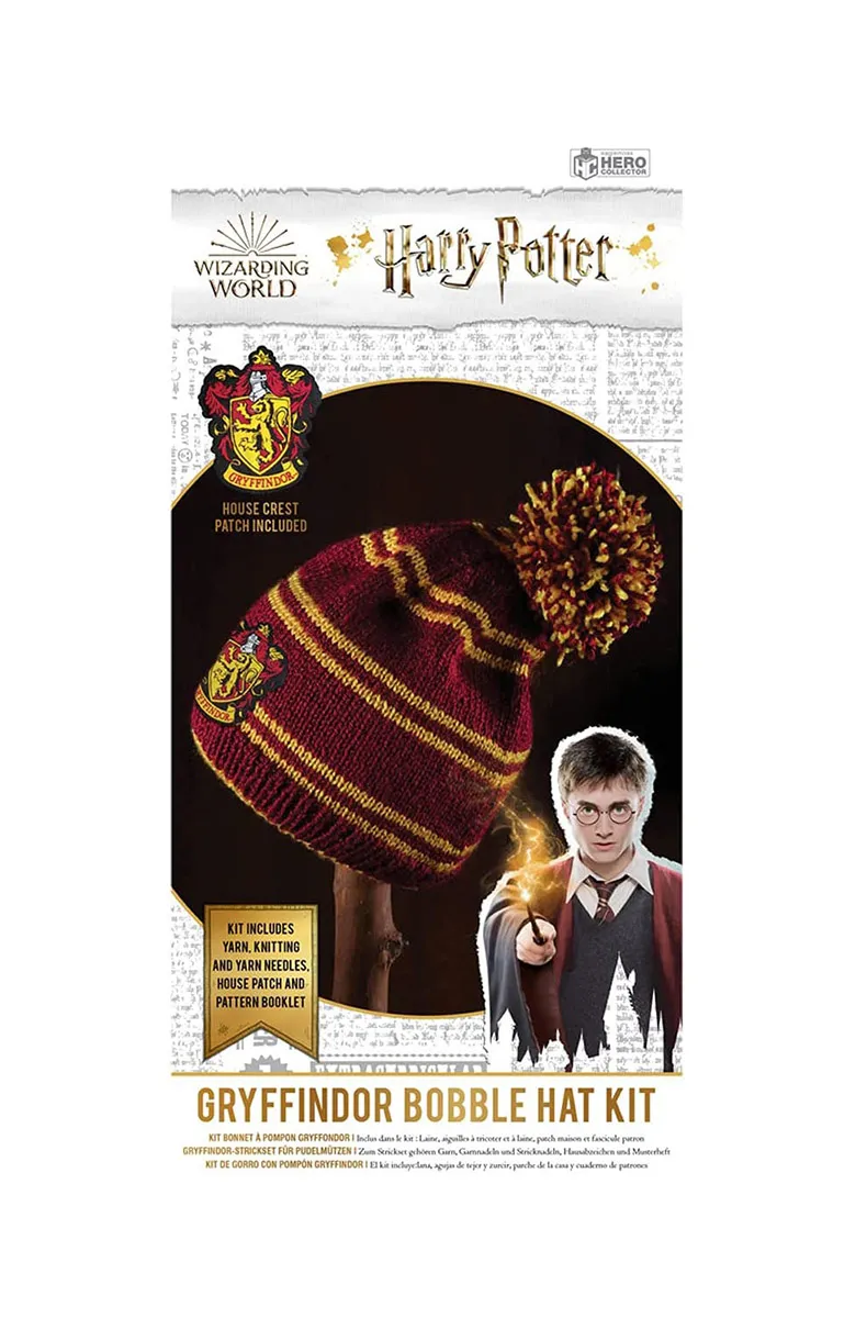 Kreativni set za pletenje sa iglama i vunicom Gryffindor kapa HARRY POTTER