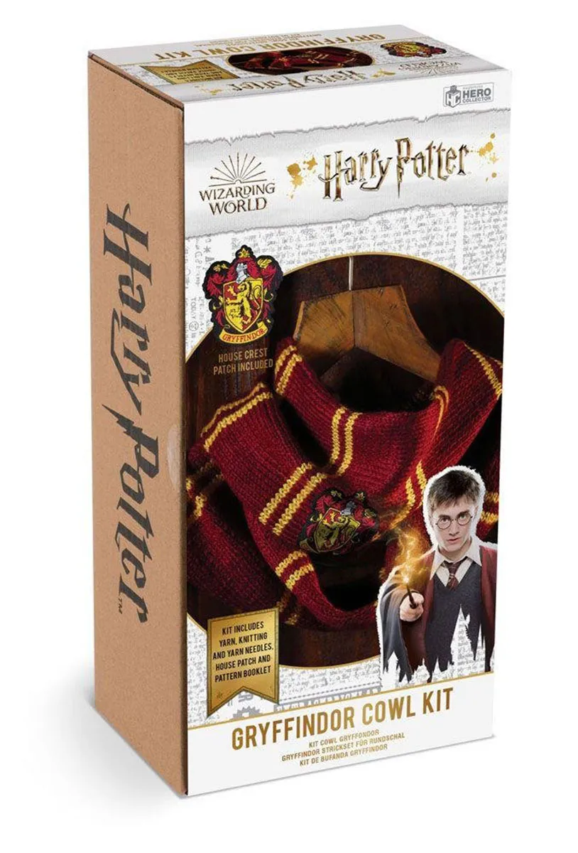 Kreativni set za pletenje sa iglama i vunicom Gryffindor šal HARRY POTTER