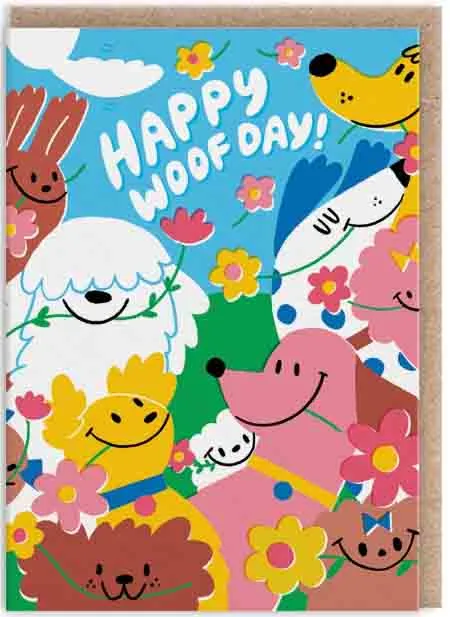 Čestitka HAPPY WOOFDAY