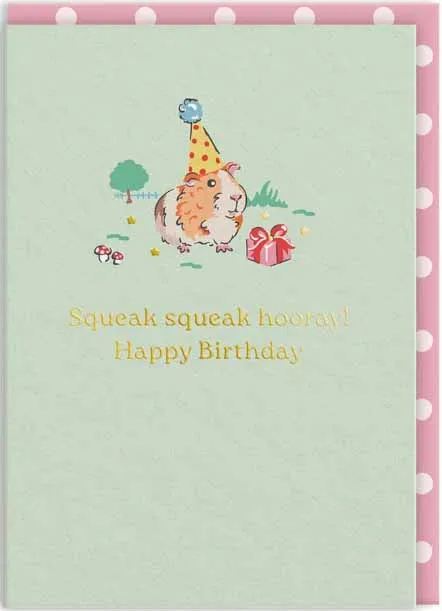 Čestitka SQUEAK SQUEAK HOORAY