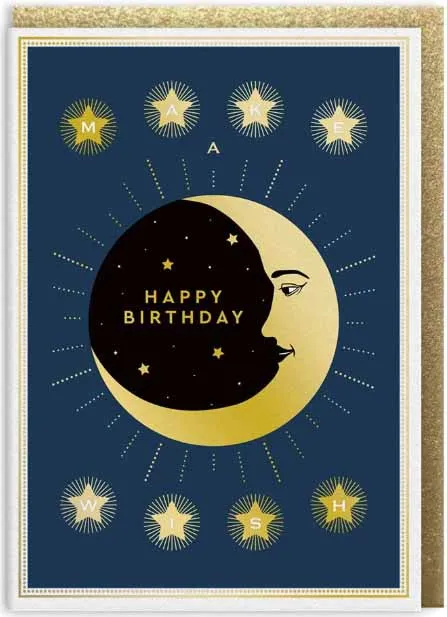 Čestitka BIRTHDAY MOON 