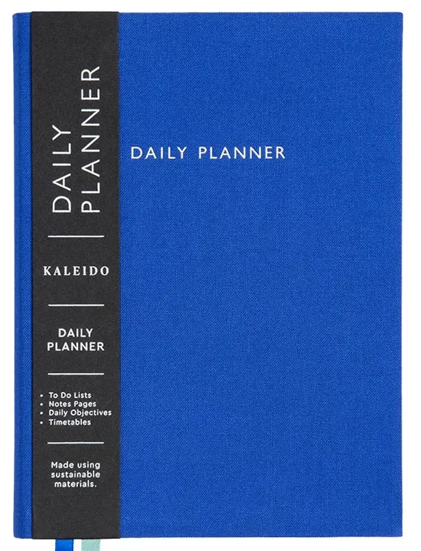 Nedatumirani planer A5 na linije ULTRAMARINE