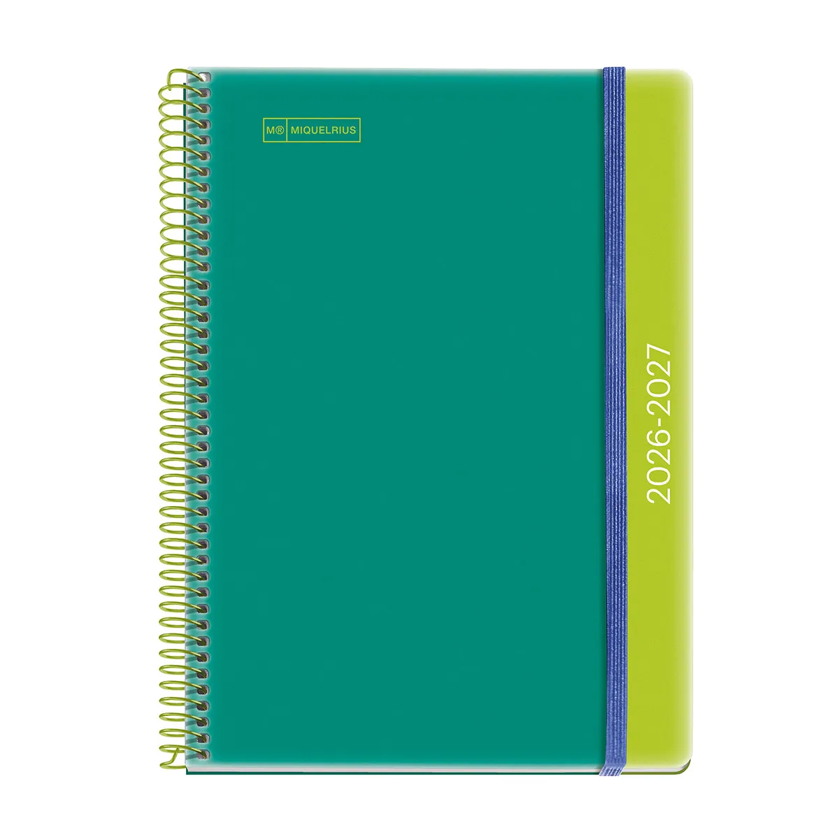 MIQUELRIUS datumirani planer 2027 GREEN LIME