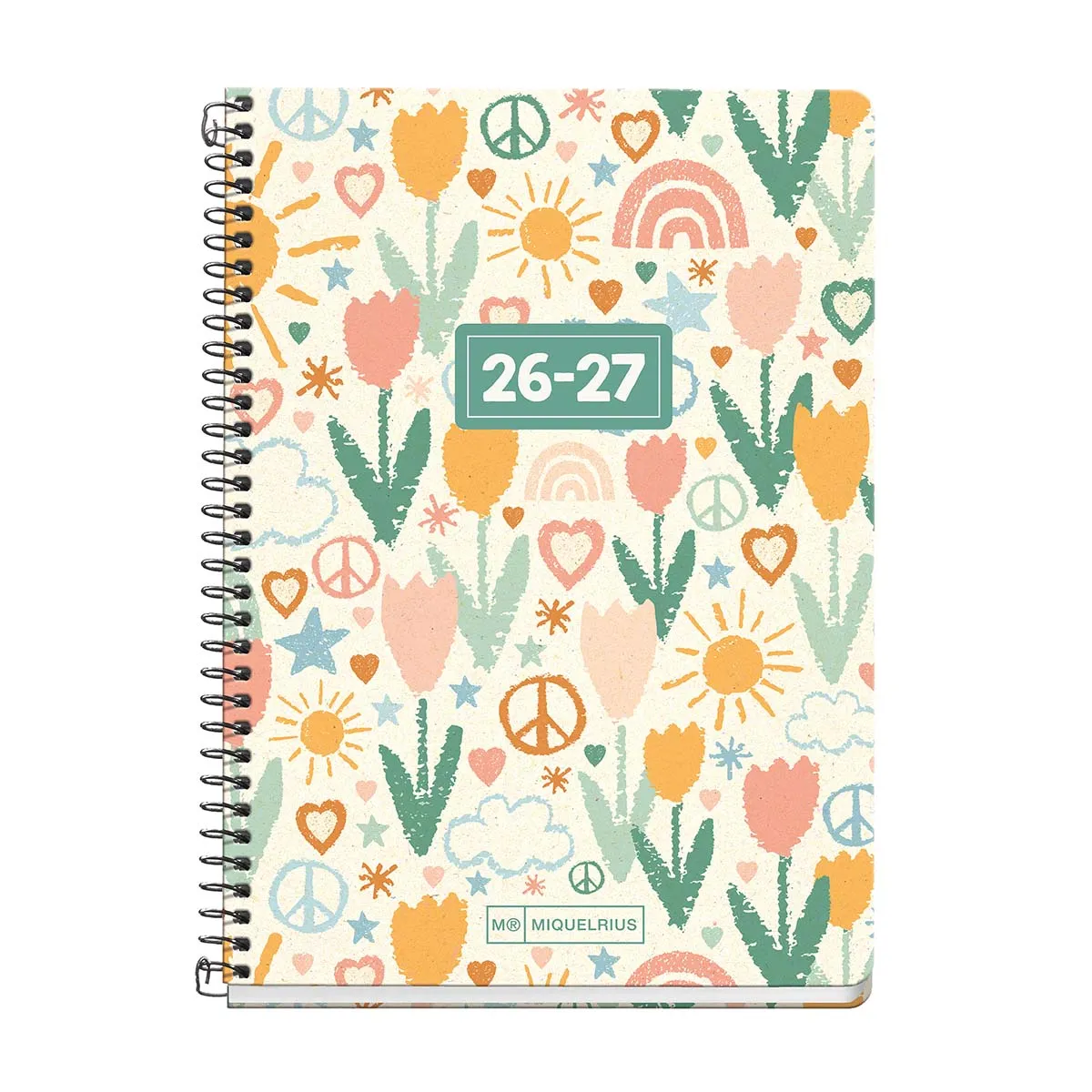 MIQUELRIUS datumirani planer 2027 ECO PEACE 