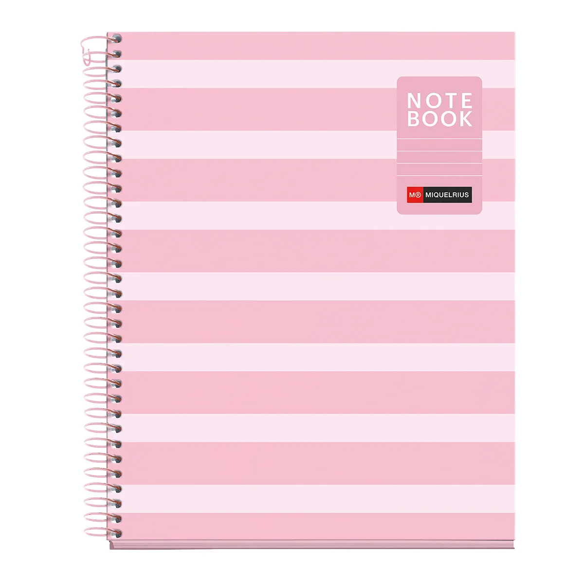 MIQUELRIUS A5 notes na linije roze