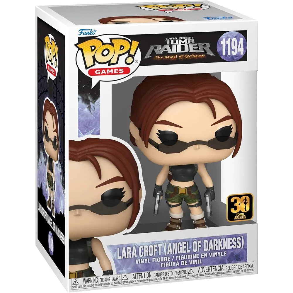 FUNKO POP! GAMES: TOMB RAIDER - LARA CROFT (ANGEL OF DARKNESS) 