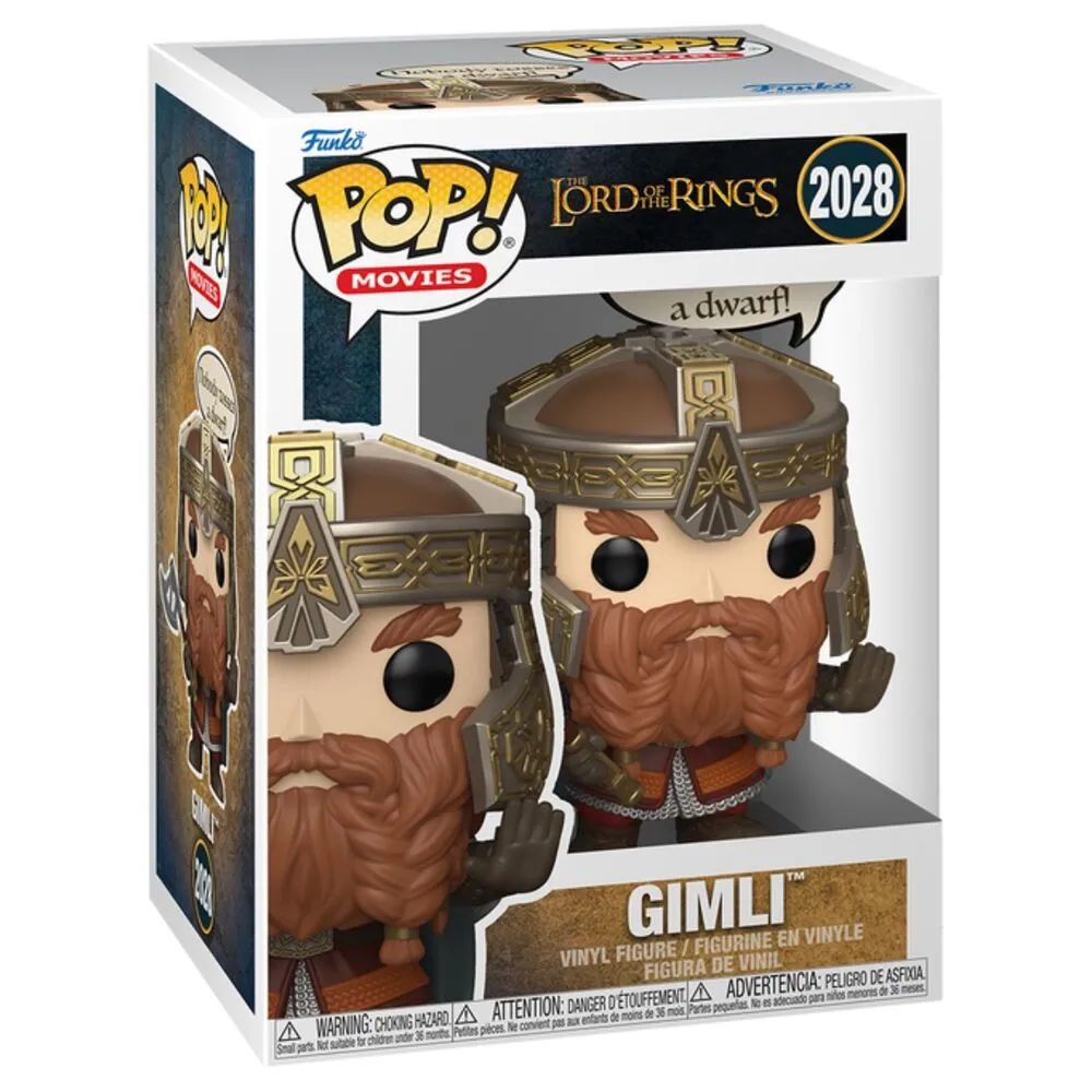 FUNKO POP! SAYINGS: THE LORD OF THE RINGS S11 - GIMLI 