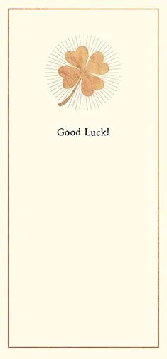 Čestitka GOOD LUCK ALL THE BEST