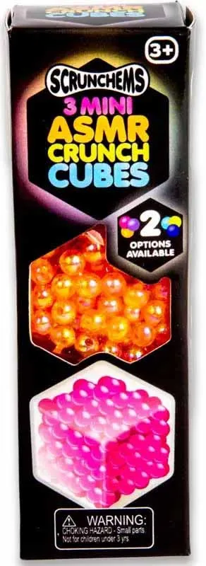 SCRUNCHEMS antistres MINI ASMR CRUNCH CUBES