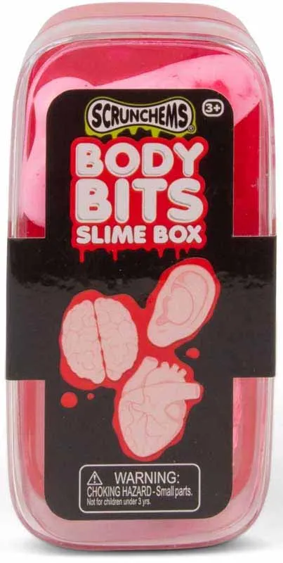 SCRUNCHEMS antistres BODY BITS SLIME BOX