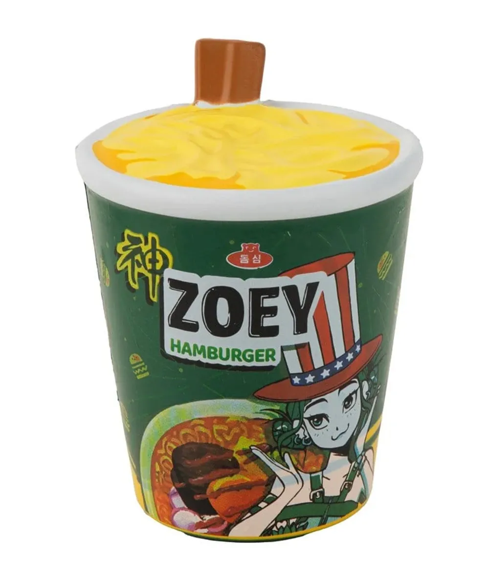K-POP ZOEY HAMBURGER antistres igračka nudle