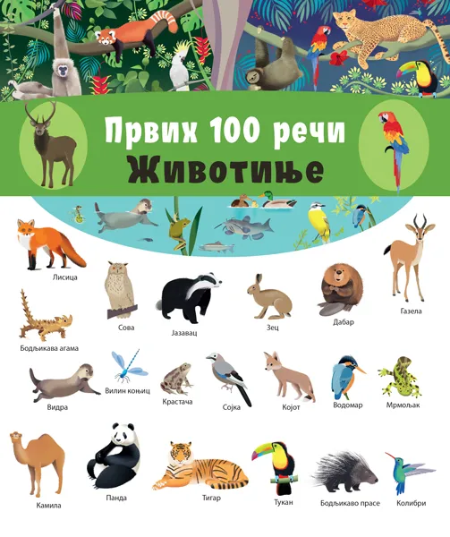 PRVIH 100 REČI: ŽIVOTINJE