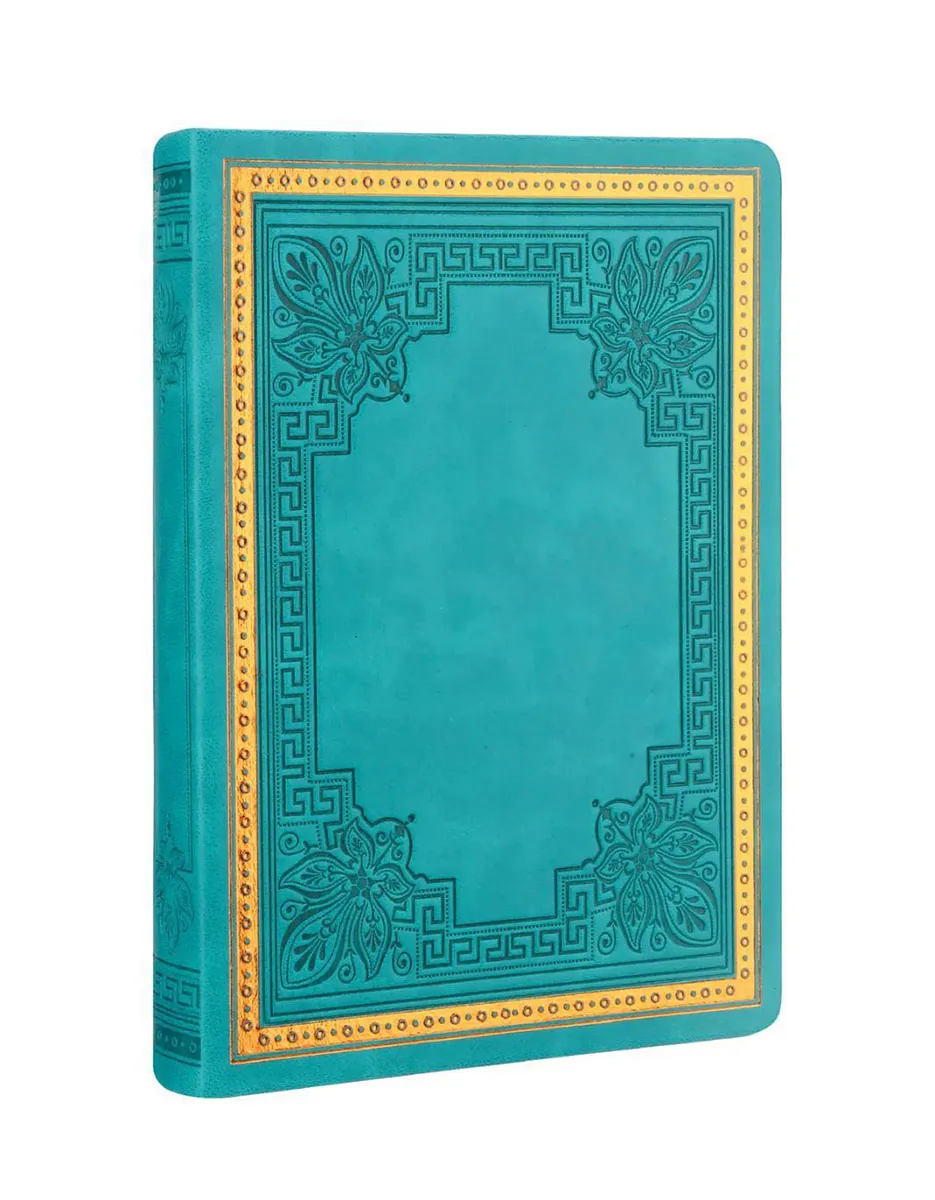 Victoria's Journals notes vintage Old Book tirkizni