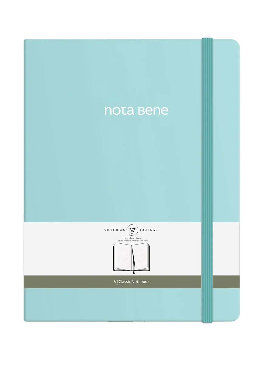 Victoria's Journals A5 notes na linije Classic svetloplavi